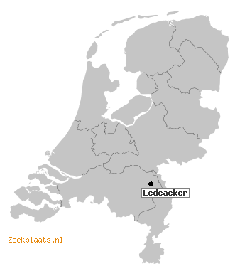 Kaart Ledeacker