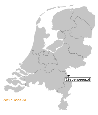 Kaart Siebengewald